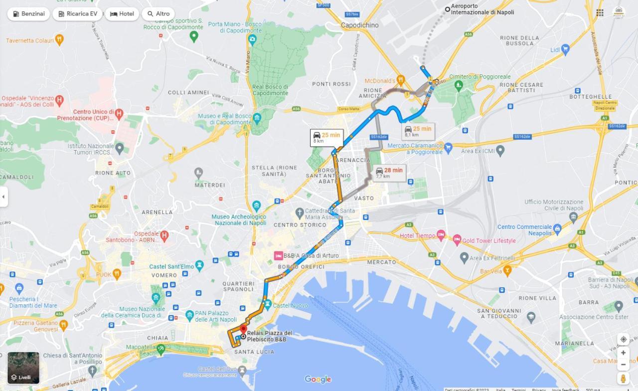 Relais Piazza Del Plebiscito B&B Napoli Eksteriør billede